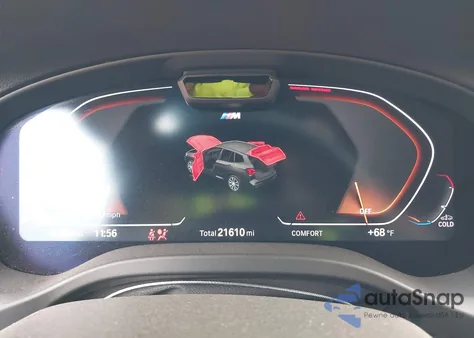 2024 BMW X3 Sdrive30I из США, поврежденный, VIN 5UX43DP06R9W52182